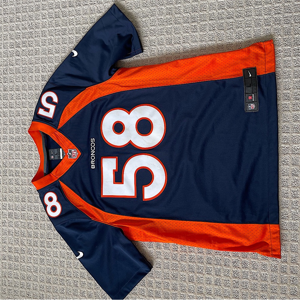 Denver broncos Von Miller Large jersey. Used
